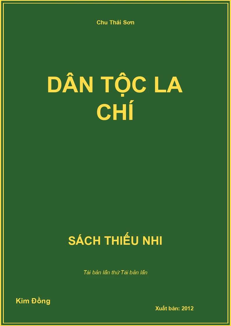 Dân tộc La Chí