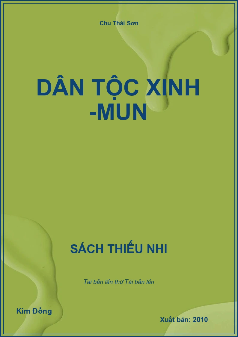Dân tộc Xinh -mun