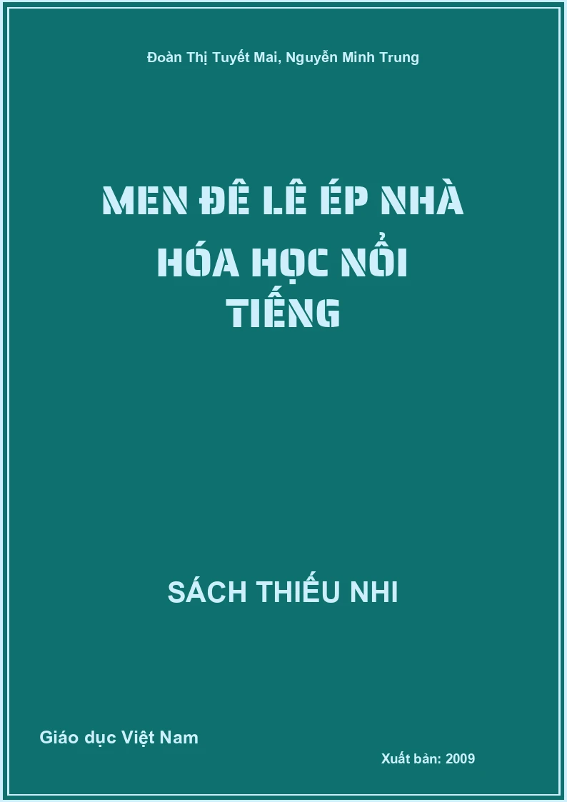 Men đê lê ép nhà hóa học nổi tiếng