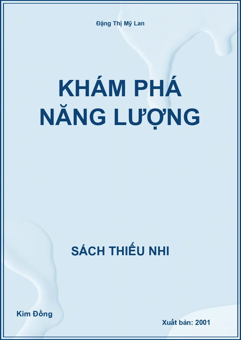 Khám phá năng lượng