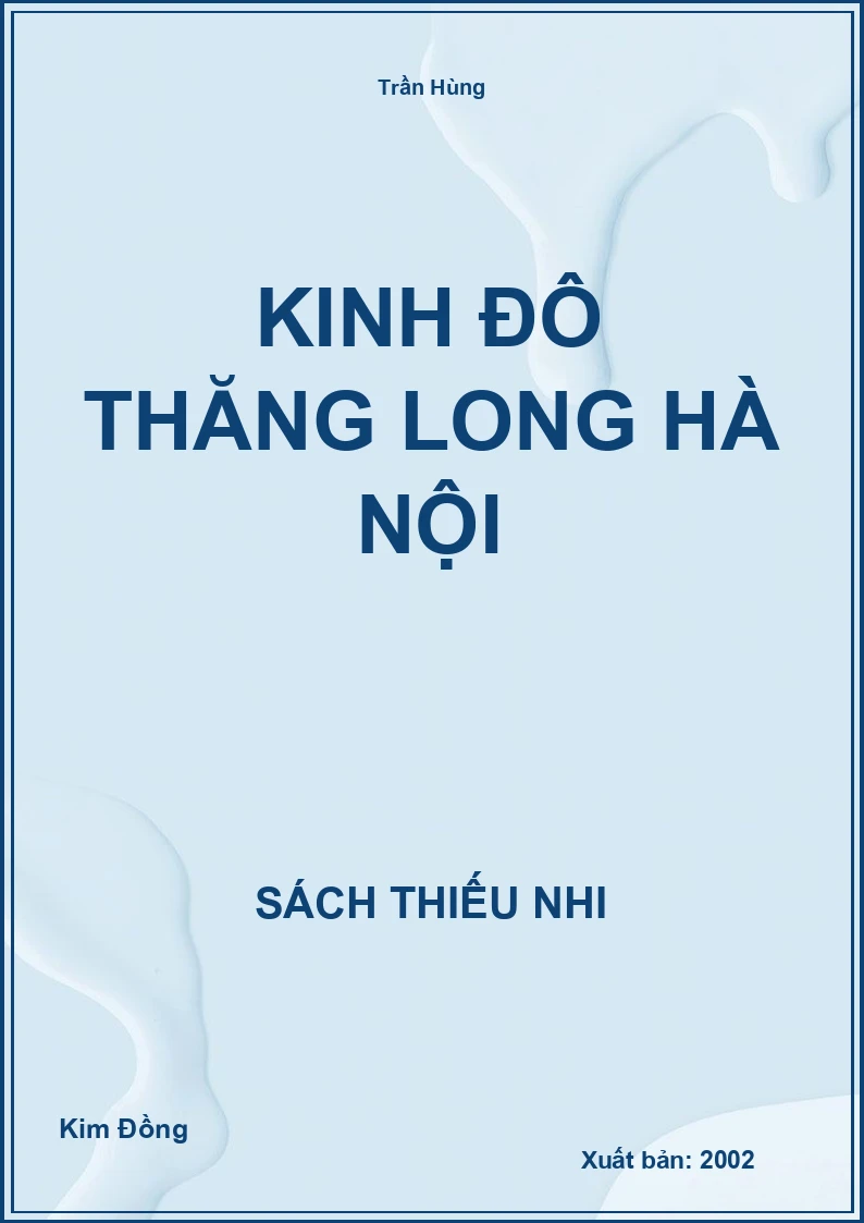 Kinh Đô thăng Long Hà Nội