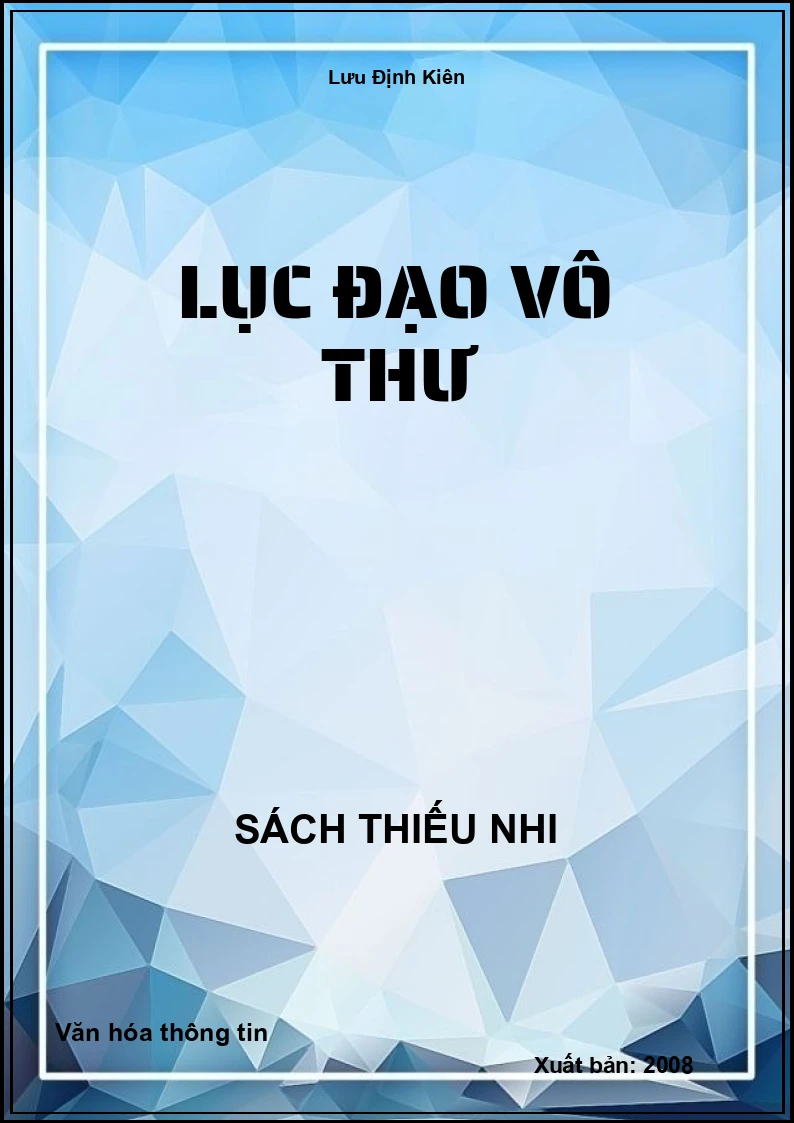 Lục đạo vô thư