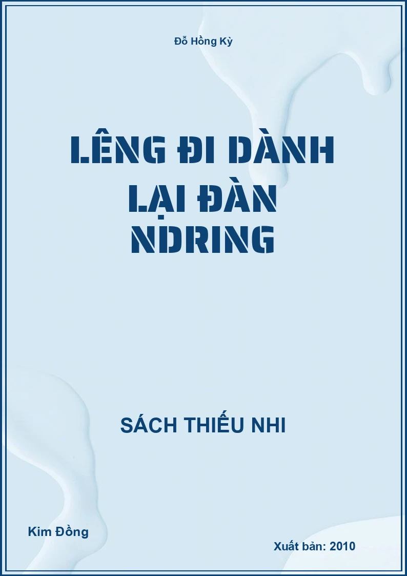 Lêng đi dành lại đàn Ndring