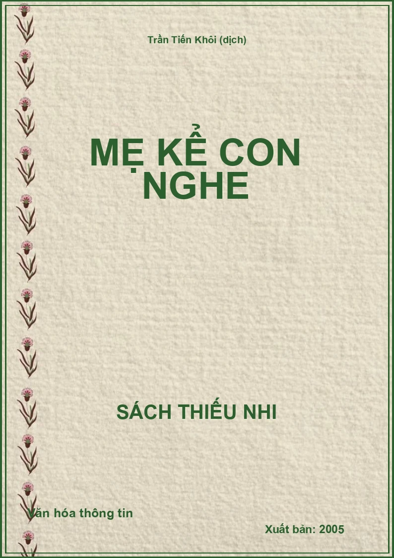 Mẹ kể con nghe