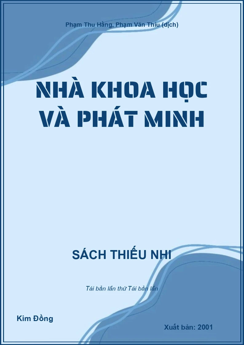 Nhà khoa học và phát minh