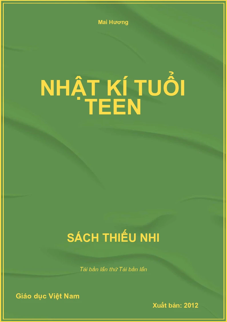 Nhật kí tuổi teen