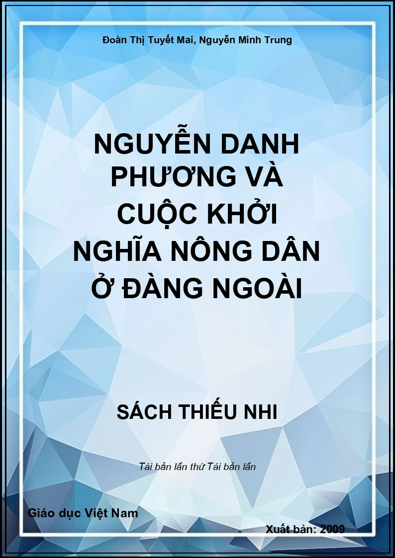 Nguyễn Danh Phương và cuộc khởi nghĩa nông dân ở đàng ngoài