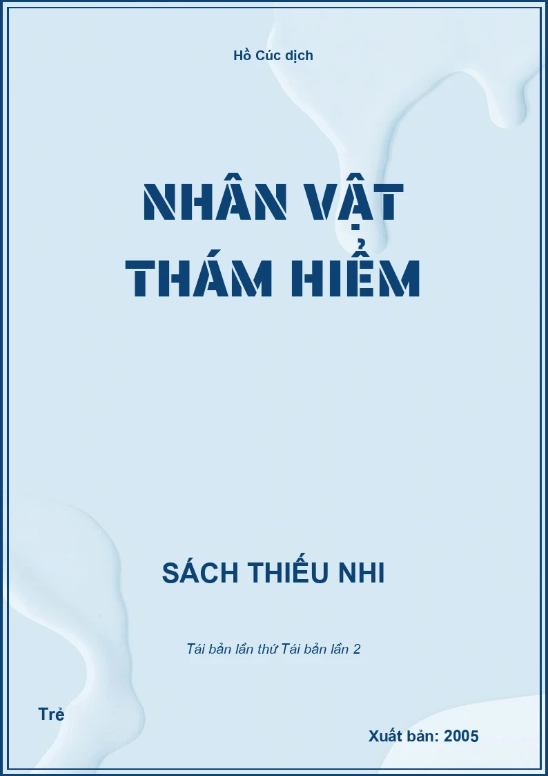 Nhân vật thám hiểm