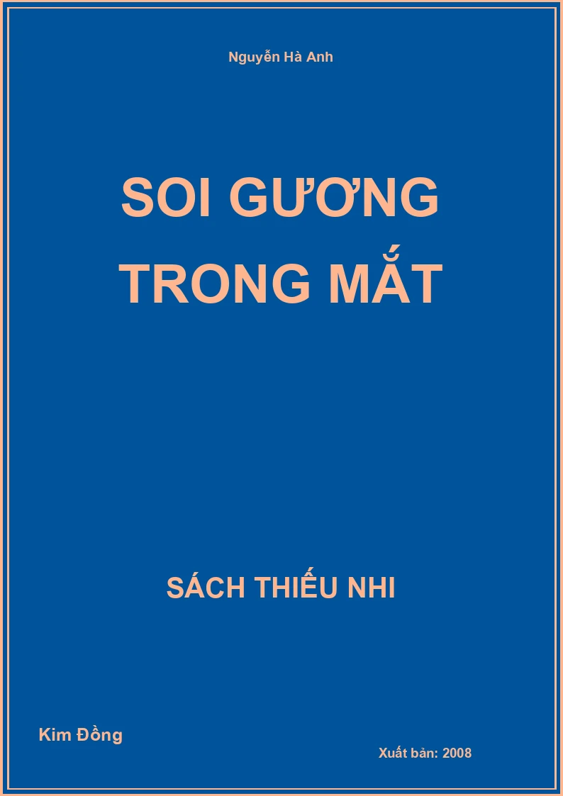 Soi gương trong mắt