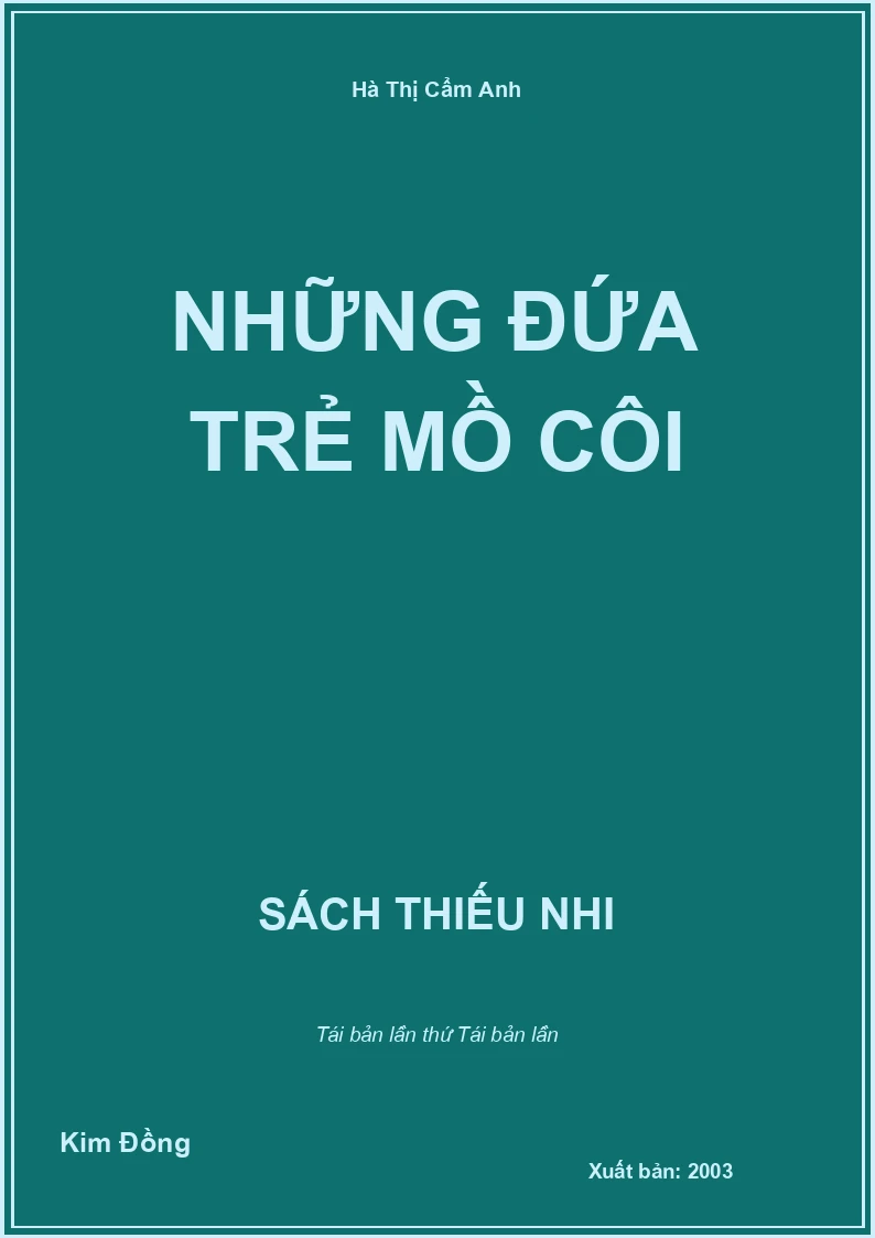 Những đứa trẻ mồ côi