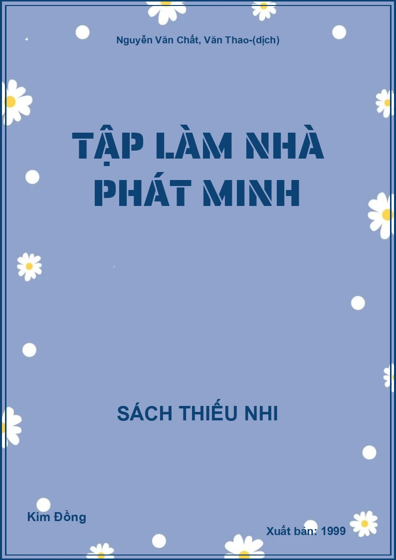 Tập làm nhà phát minh