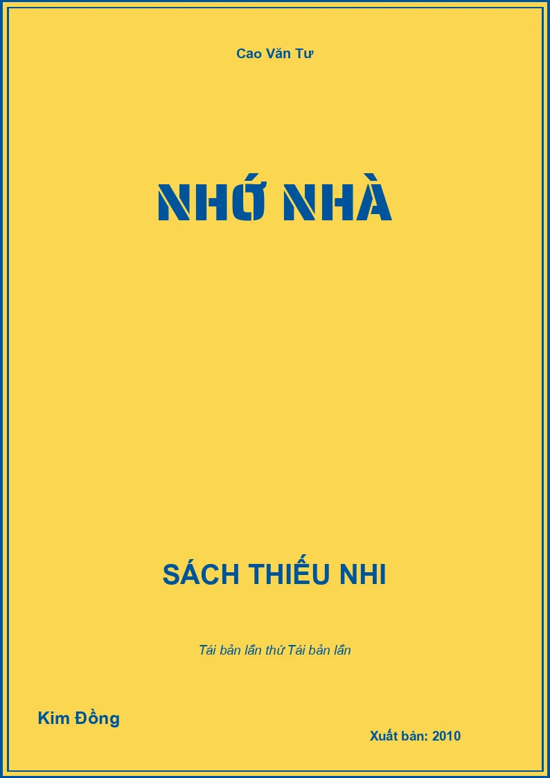 Nhớ nhà