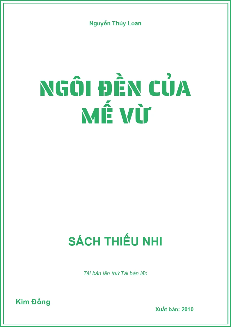 Ngôi đền của mế Vừ