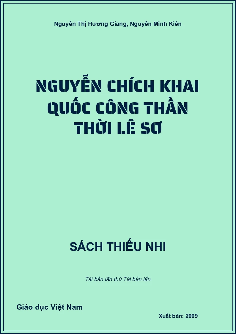 Nguyễn Chích khai quốc công thần thời Lê sơ