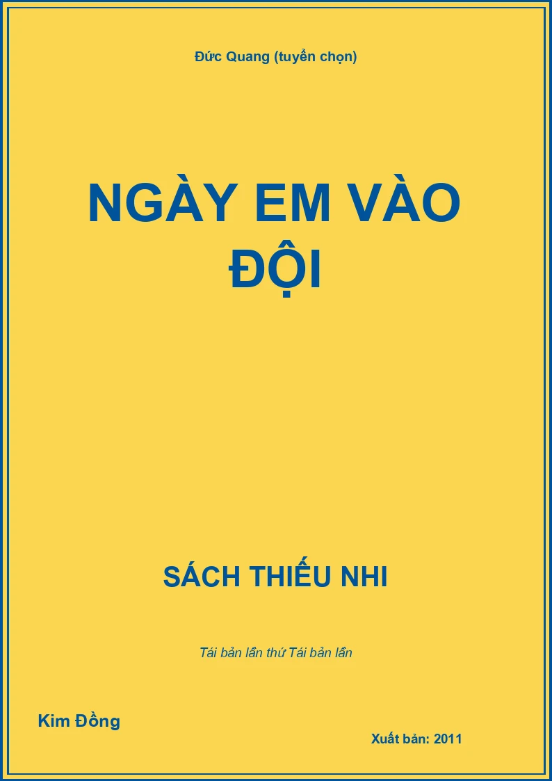 Ngày em vào Đội