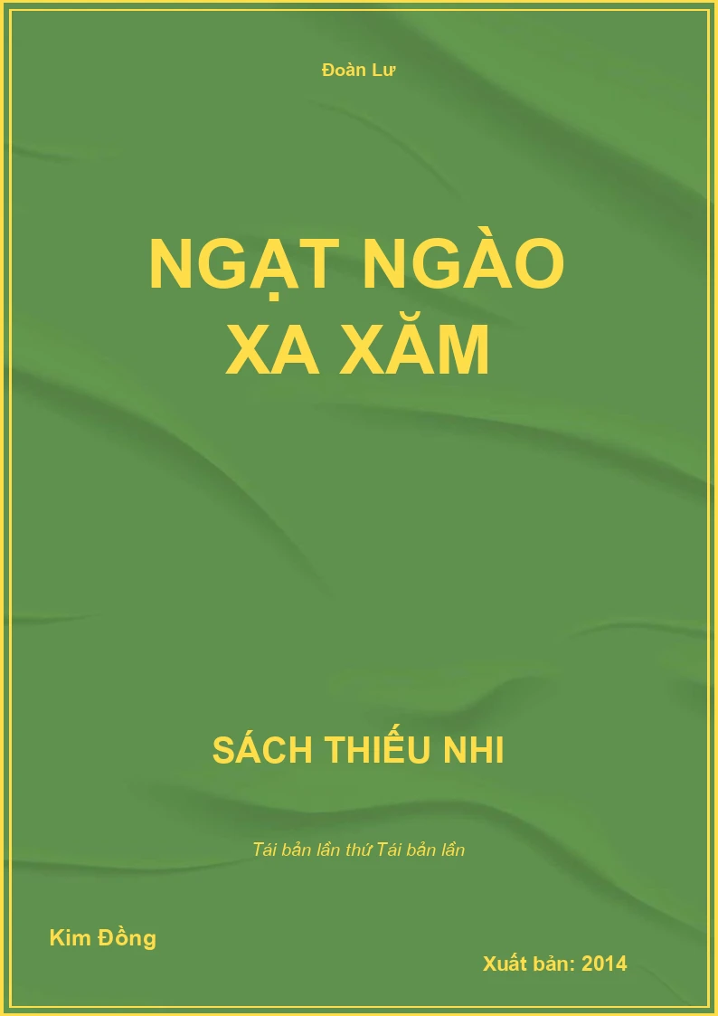 Ngạt ngào xa xăm