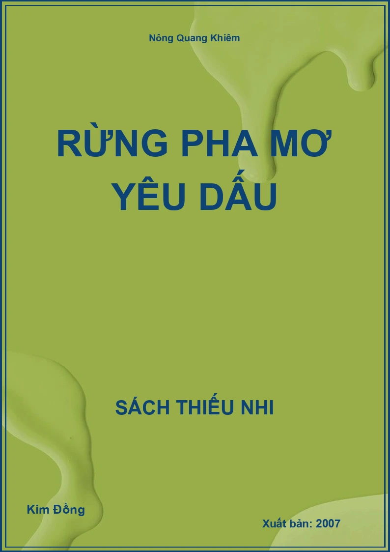 Rừng pha mơ yêu dấu
