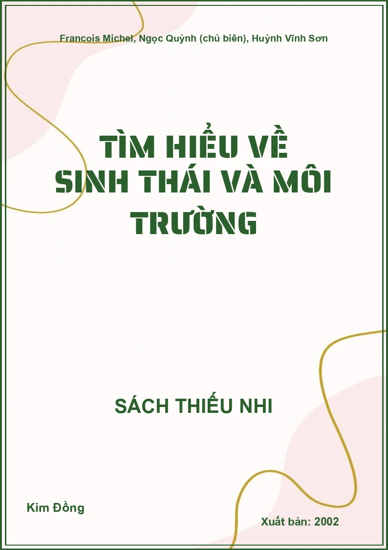 Tìm hiểu về sinh thái và môi trường