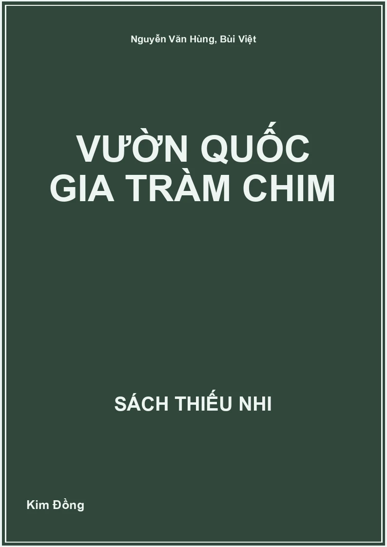 Vườn quốc gia Tràm Chim