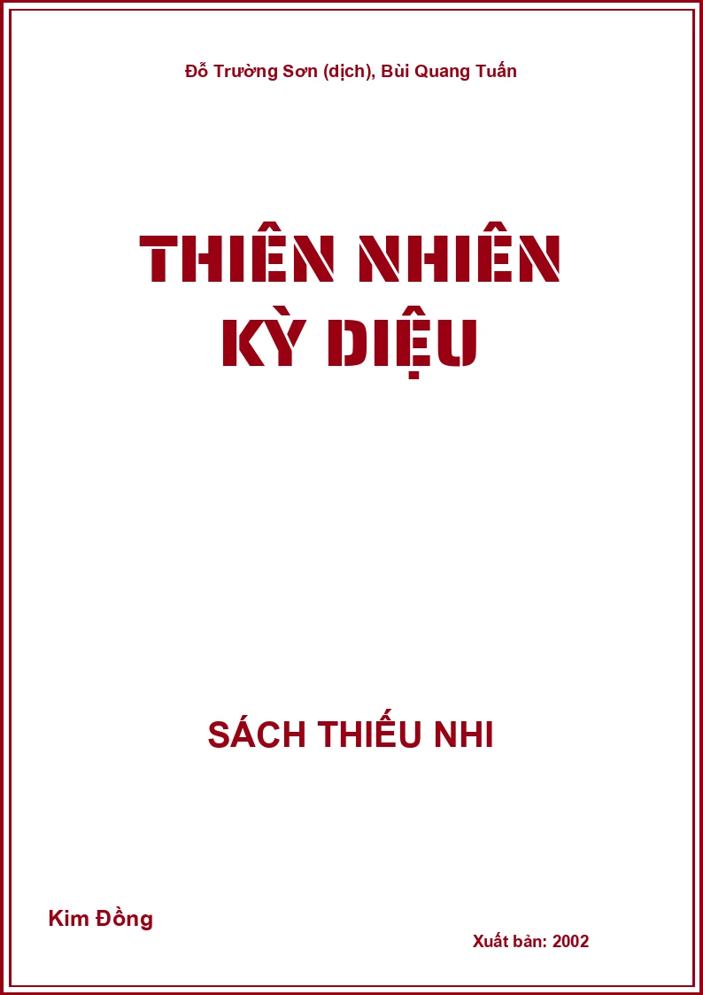 Thiên nhiên kỳ diệu