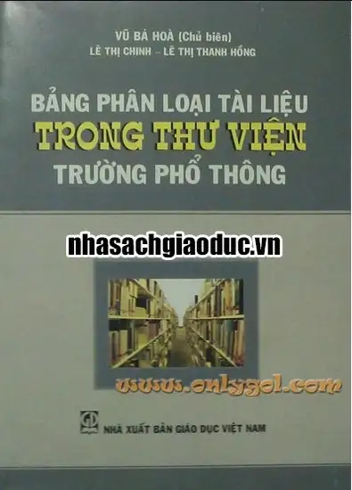 Bảng phân loại trong thư viện trường phổ thông
