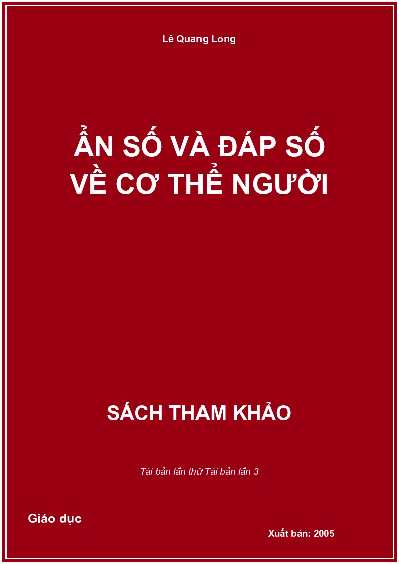Ẩn số và đáp số về cơ thể người