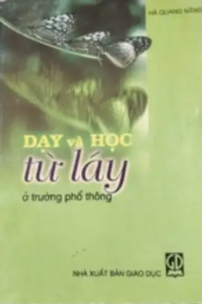 Dạy và học từ láy ở trường phổ thông