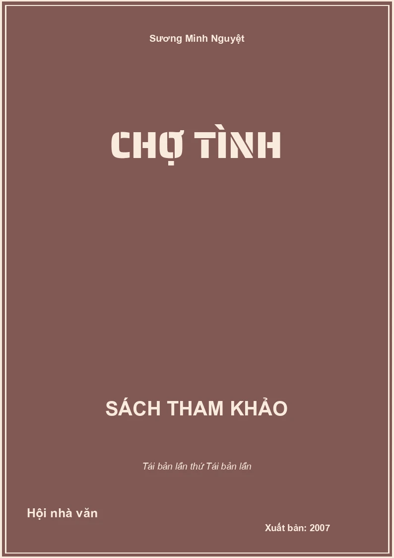 Chợ tình