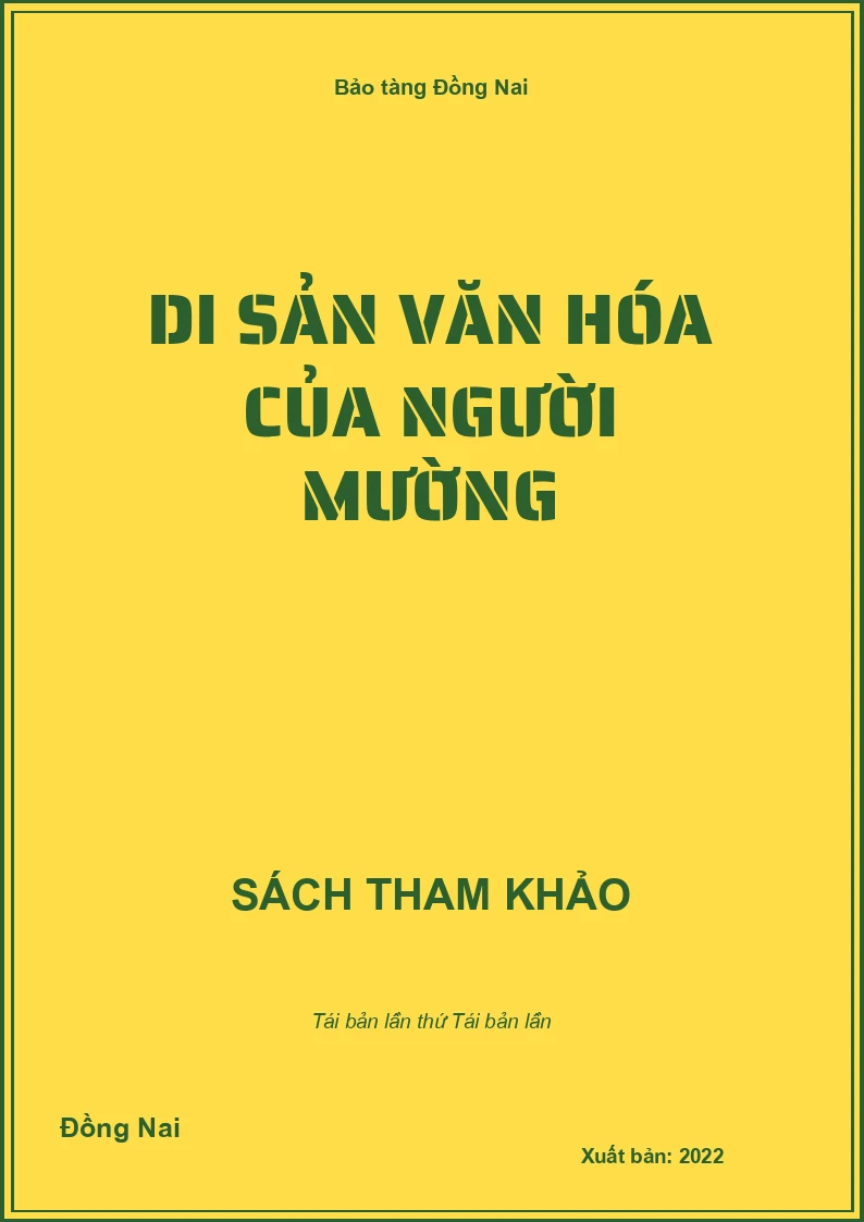 Di sản văn hóa của người Mường
