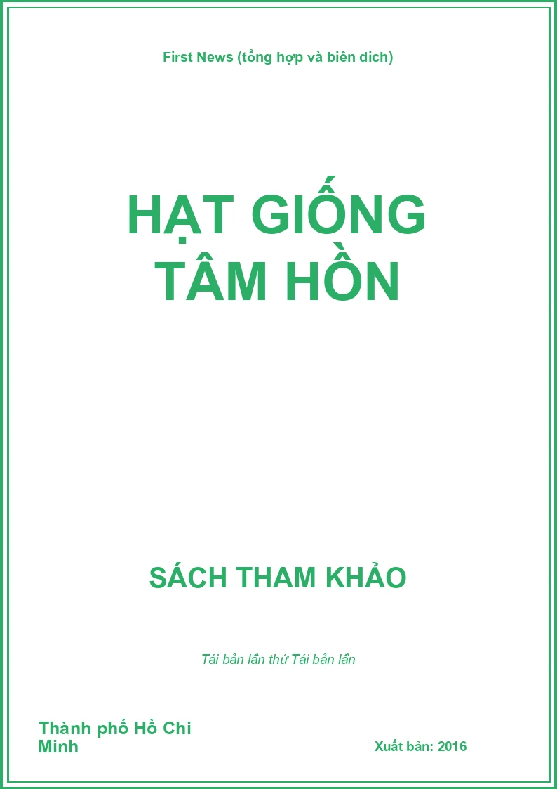 Hạt giống tâm hồn