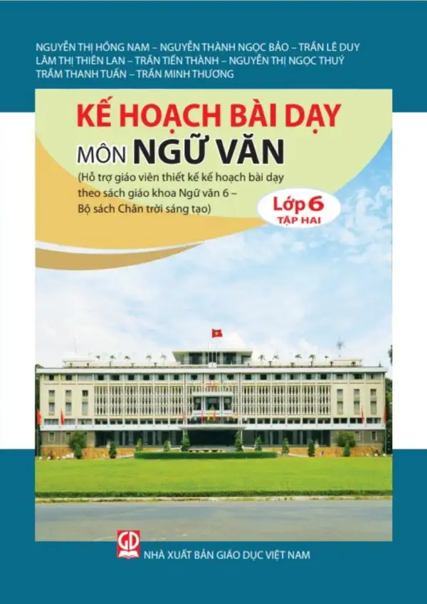 Kế hoạch bài dạy môn Ngữ văn 6 tập 2