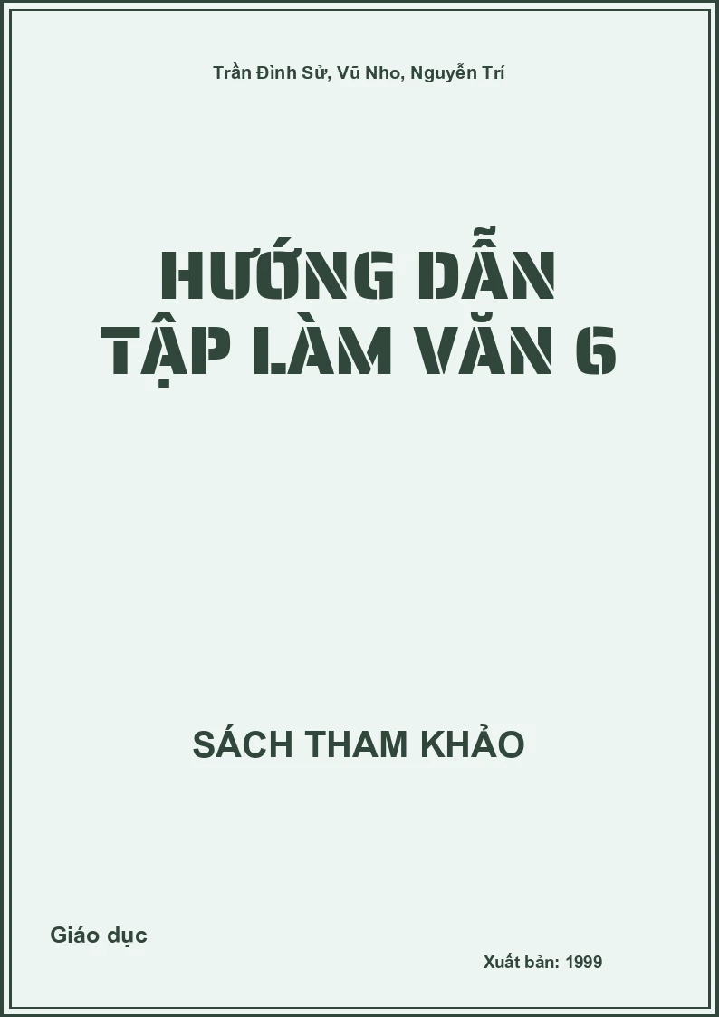 Hướng dẫn Tập làm văn 6