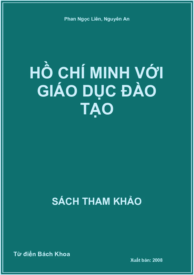 Hồ Chí Minh với giáo dục đào tạo