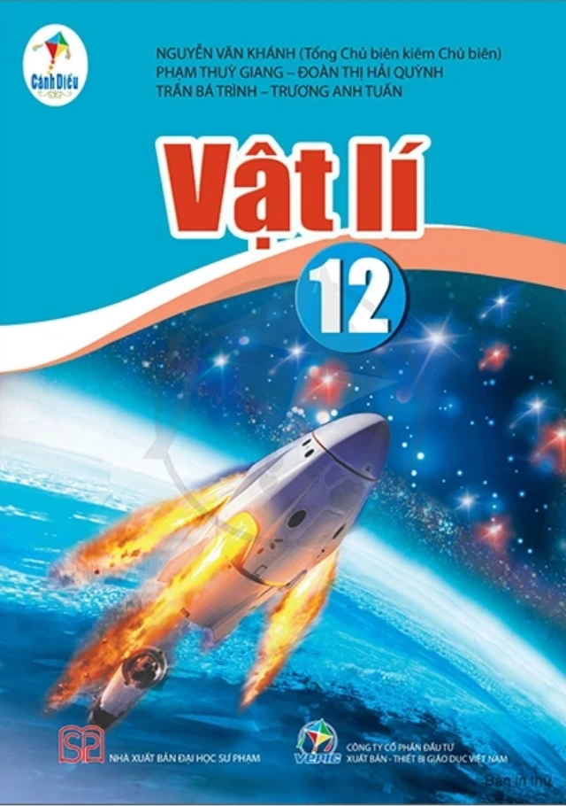 Sách giáo khoa Vật lí 12 Cánh Diều