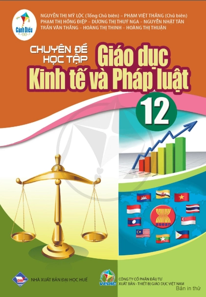 Chuyên đề học tập Giáo dục Kinh tế và Pháp luật 12 Cánh Diều