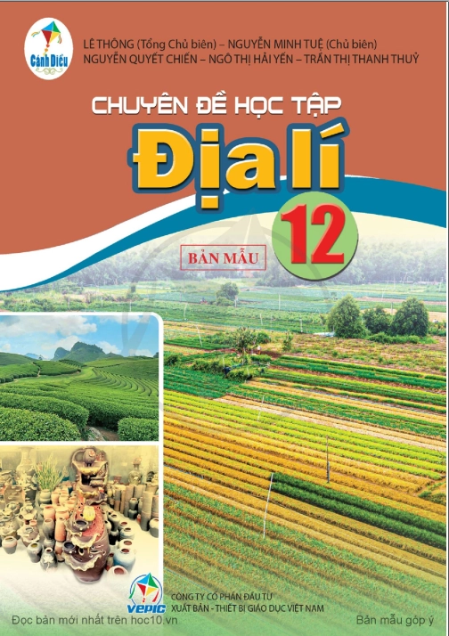 Chuyên đề học tập Địa lí 12 Cánh Diều