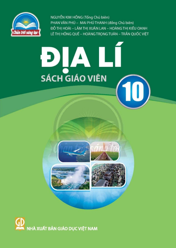 Sách giáo viên Địa lí 10 - Chân Trời Sáng Tạo