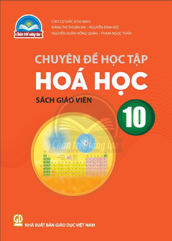 Sách giáo viên Chuyên đề học tập Hóa học 10 - Chân trời sáng tạo