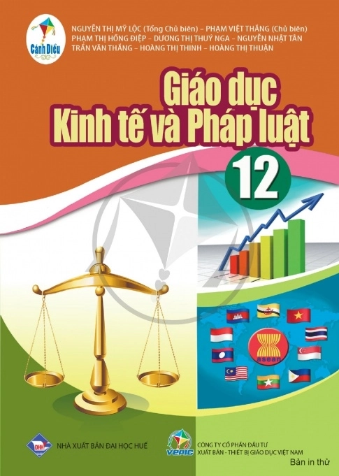 Sách giáo khoa Giáo dục kinh tế và pháp luật 12 Cánh Diều