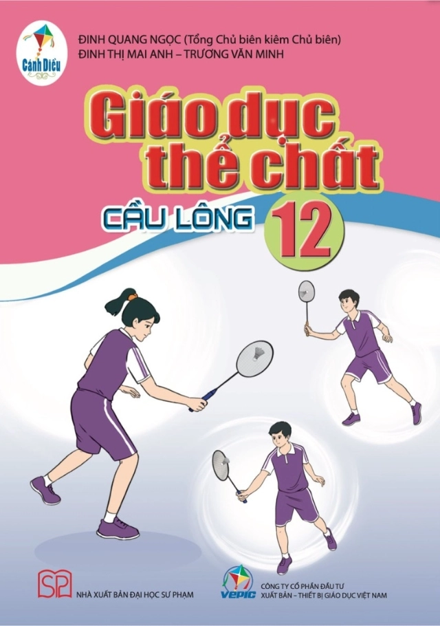 Sách giáo khoa Giáo Dục Thể Chất 12 - Cầu lông Cánh Diều