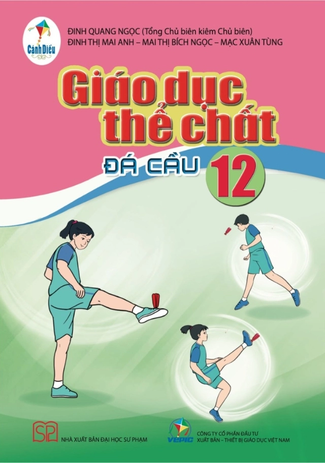 Sách giáo khoa Giáo Dục Thể Chất 12 - Đá cầu Cánh Diều
