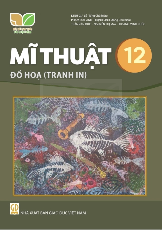 Sách giáo khoa Mĩ thuật 12 - Đồ họa (Tranh in) Kết nối tri thức