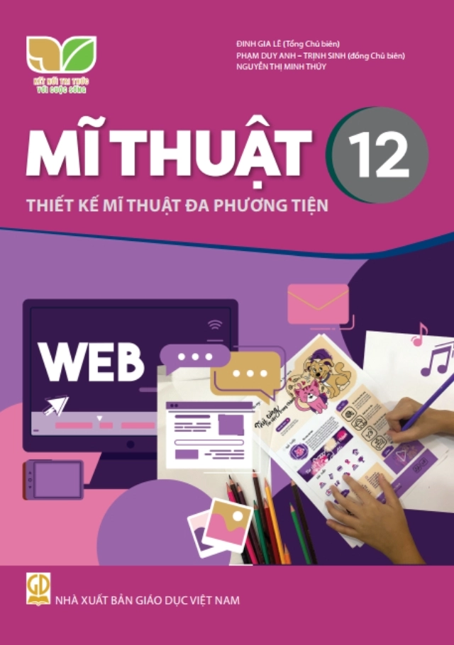 Sách giáo khoa Mĩ thuật 12 - Thiết kế mĩ thuật đa phương tiện Kết nối tri thức