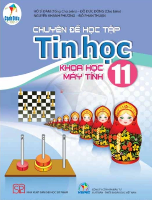 Chuyên đề học tập Tin học 11 Khoa học máy tính - Cánh diều