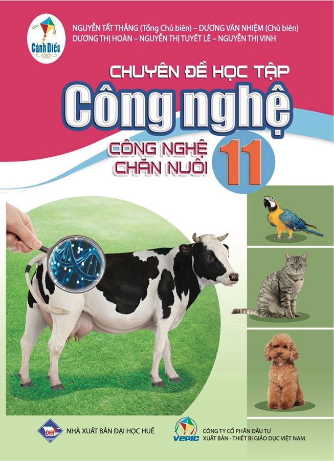 Chuyên đề học tập Công Nghệ 11 Công nghệ chăn nuôi - Cánh diều
