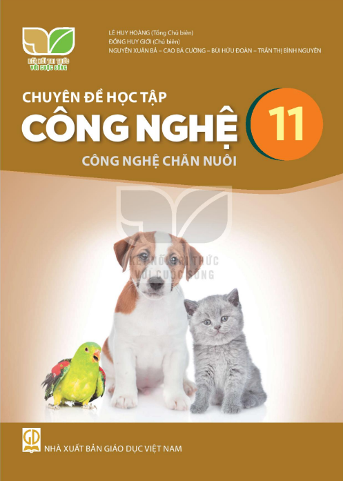 Chuyên đề học tập Công Nghệ 11 Công nghệ chăn nuôi - Kết Nối Tri Thức