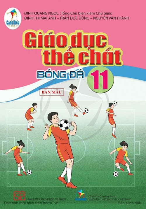 Sách giáo khoa Giáo Dục Thể Chất 11 - Bóng đá Cánh Diều