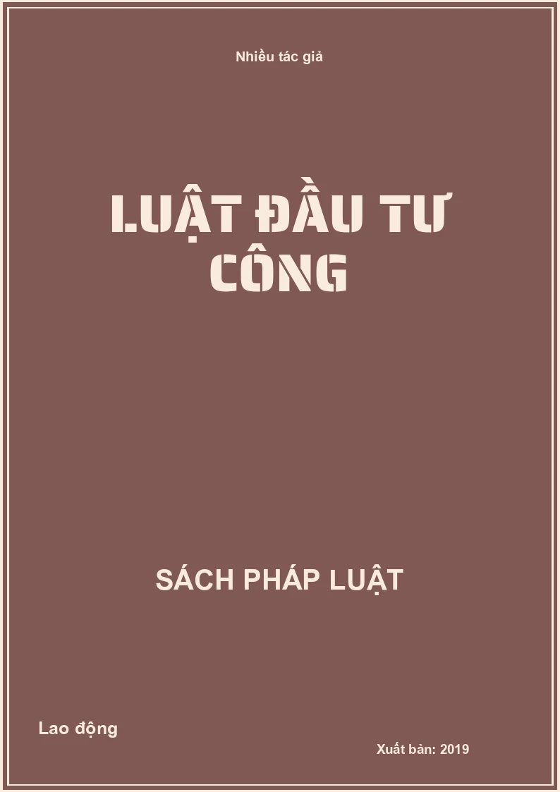 Luật Đầu tư công