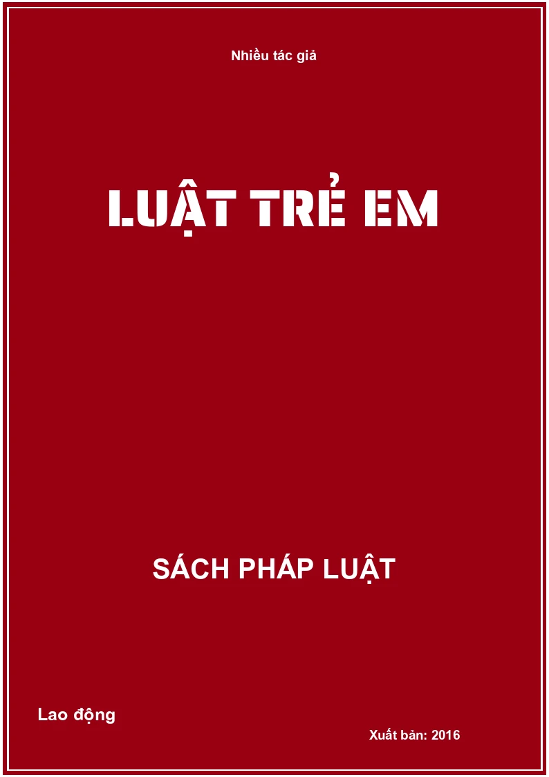 Luật Trẻ em