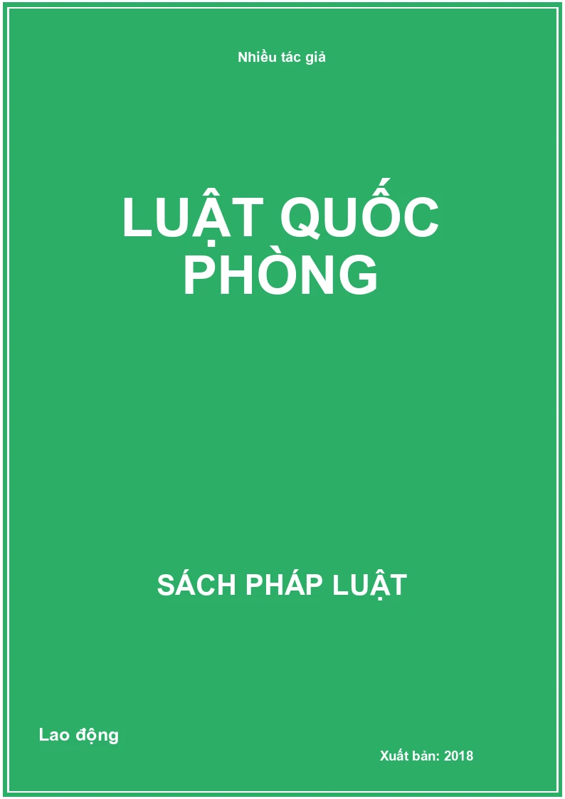 Luật Quốc phòng